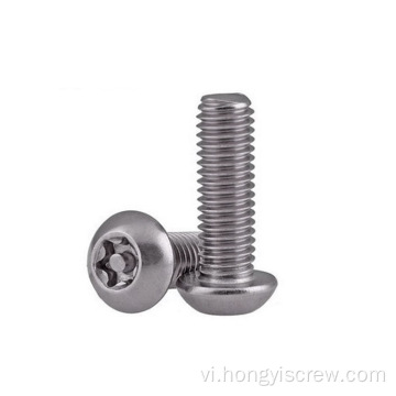 Pan Head Safety Torx Srar Vít với pin